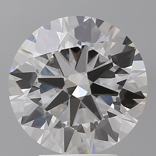 4.04 Carat Round Shaped, Ideal Cut, E Color, VVS2 Clarity, IGI Certified Lab Grown Diamond