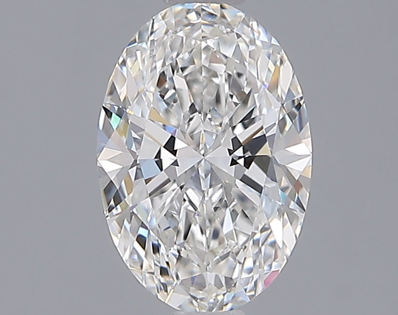 1.53 Carat Oval Shaped, Ideal Cut, F Color, VVS2 Clarity, IGI Certified Lab Grown Diamond