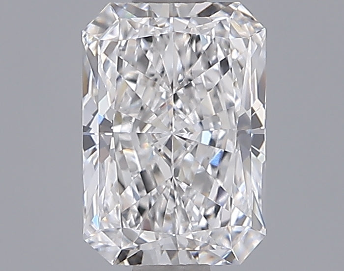1.28 Carat Radiant Shaped, Ideal Cut, D Color, VVS2 Clarity, IGI Certified Lab Grown Diamond