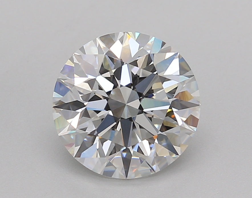 2.01 Carat Round Shaped, Excellent Cut, D Color, VVS2 Clarity, IGI Certified Lab Grown Diamond