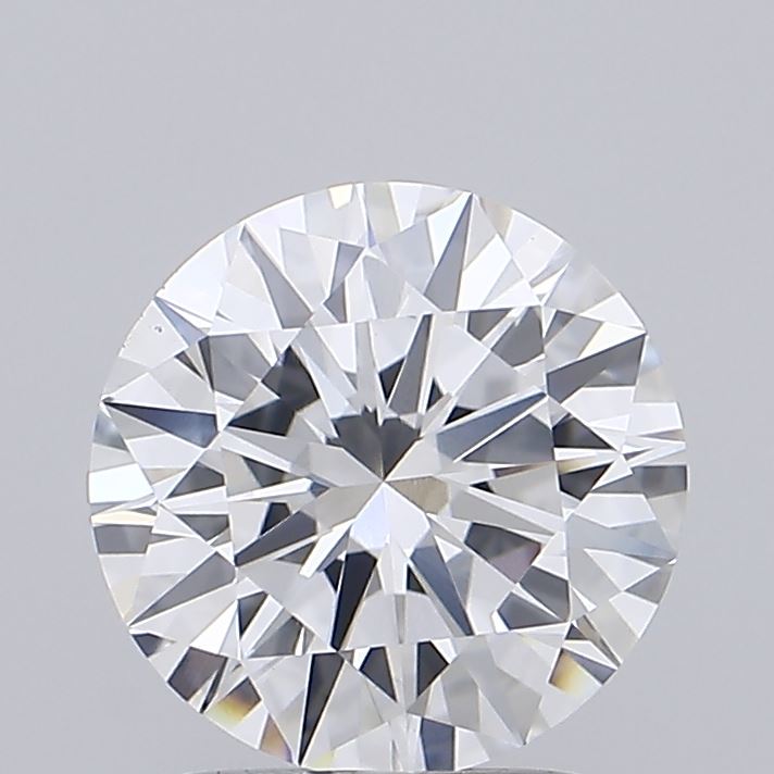 2.01 Carat Round Shaped, Excellent Cut, F Color, VVS2 Clarity, IGI Certified Lab Grown Diamond