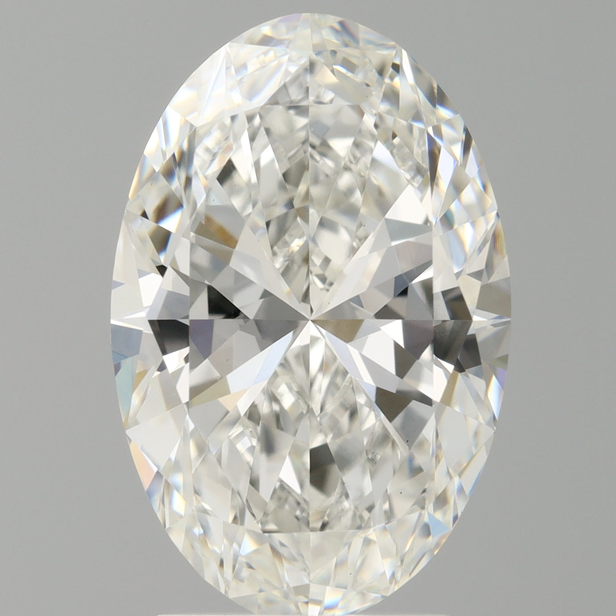 3.02 Carat Oval Shaped, Ideal Cut, F Color, VVS2 Clarity, IGI Certified Lab Grown Diamond