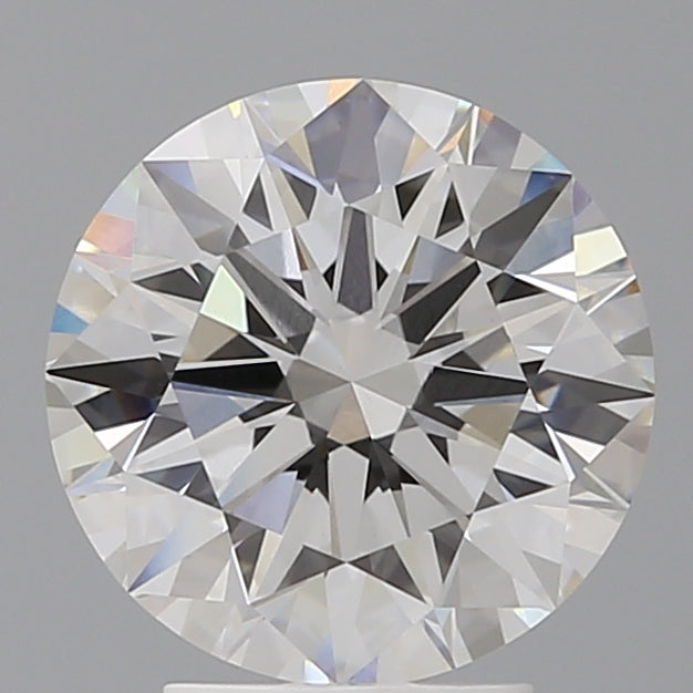 3.57 Carat Round Shaped, Ideal Cut, F Color, VVS2 Clarity, IGI Certified Lab Grown Diamond