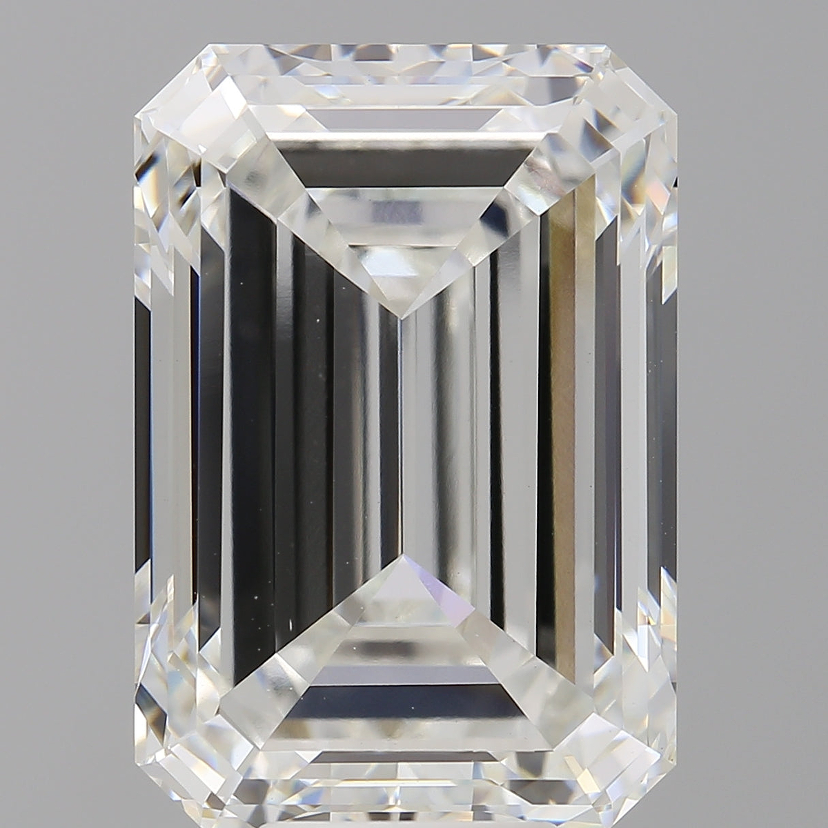 10.51 Carat Emerald Shaped, Ideal Cut, F Color, VVS2 Clarity, IGI Certified Lab Grown Diamond