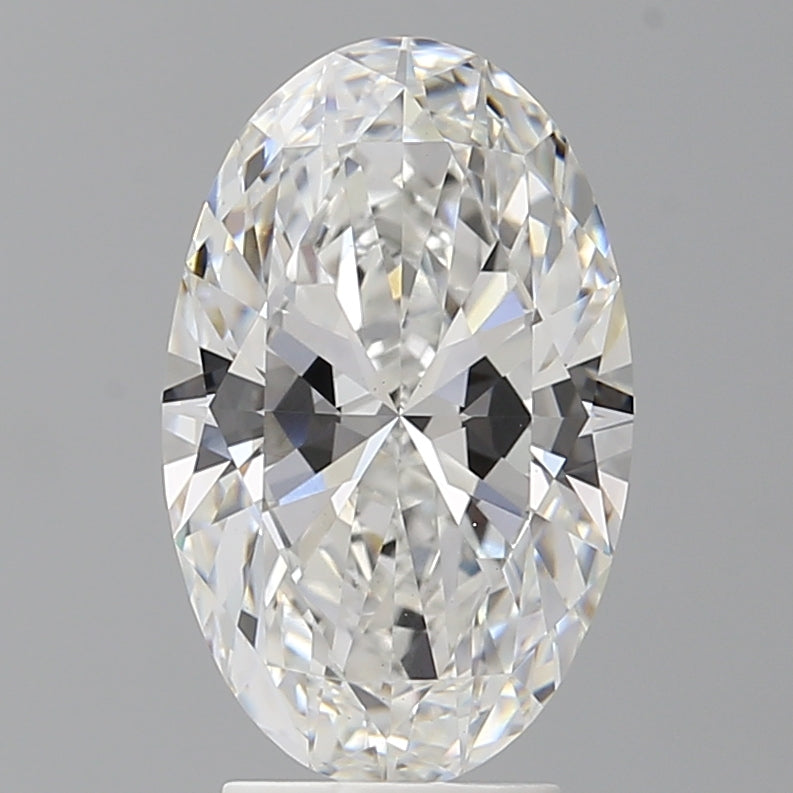 3.52 Carat Oval Shaped, Ideal Cut, F Color, VS1 Clarity, IGI Certified Lab Grown Diamond