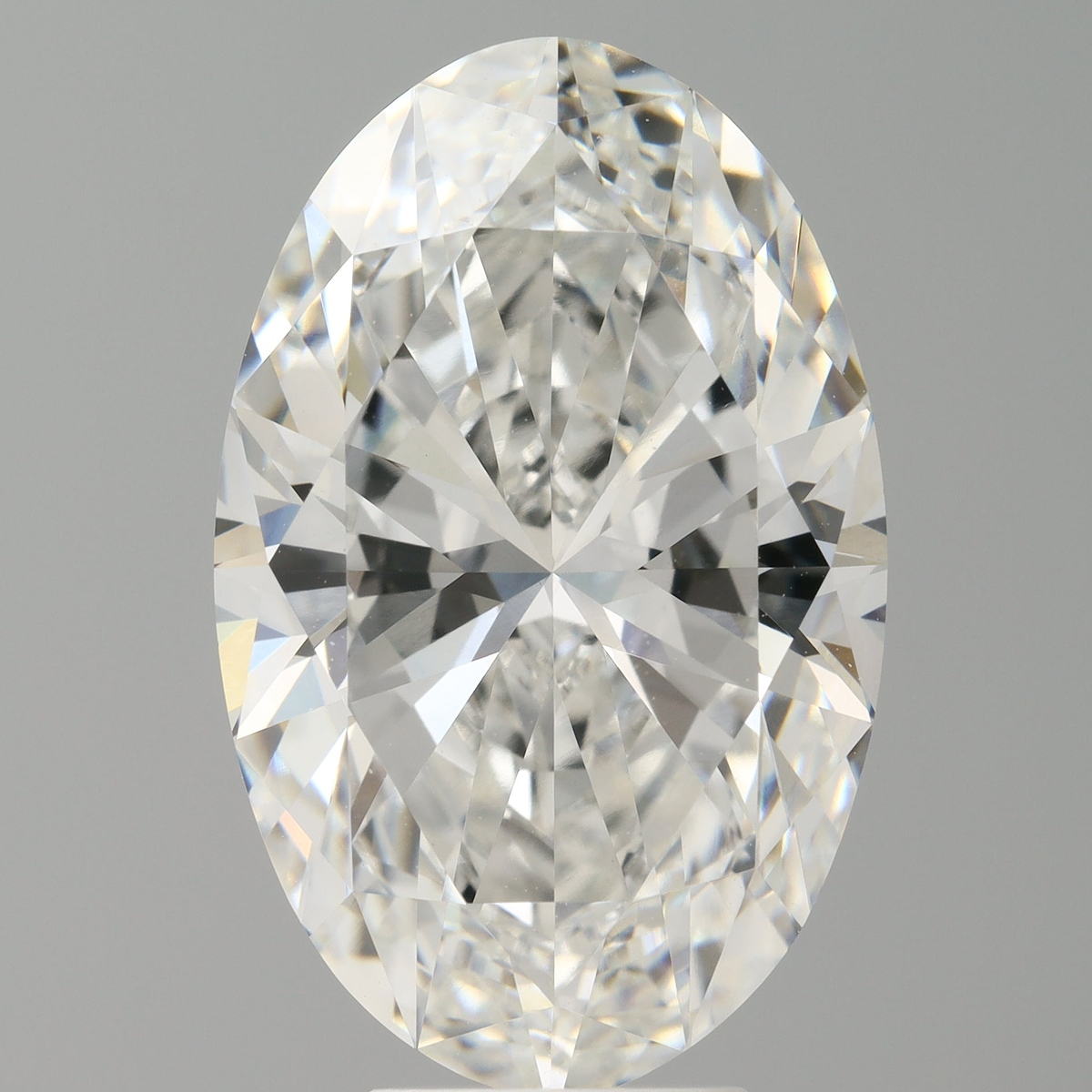 7.09 Carat Oval Shaped, Ideal Cut, E Color, VVS2 Clarity, IGI Certified Lab Grown Diamond