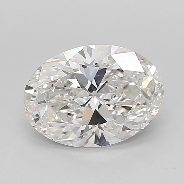 3.05 Carat Oval Shaped, Ideal Cut, F Color, VVS2 Clarity, IGI Certified Lab Grown Diamond
