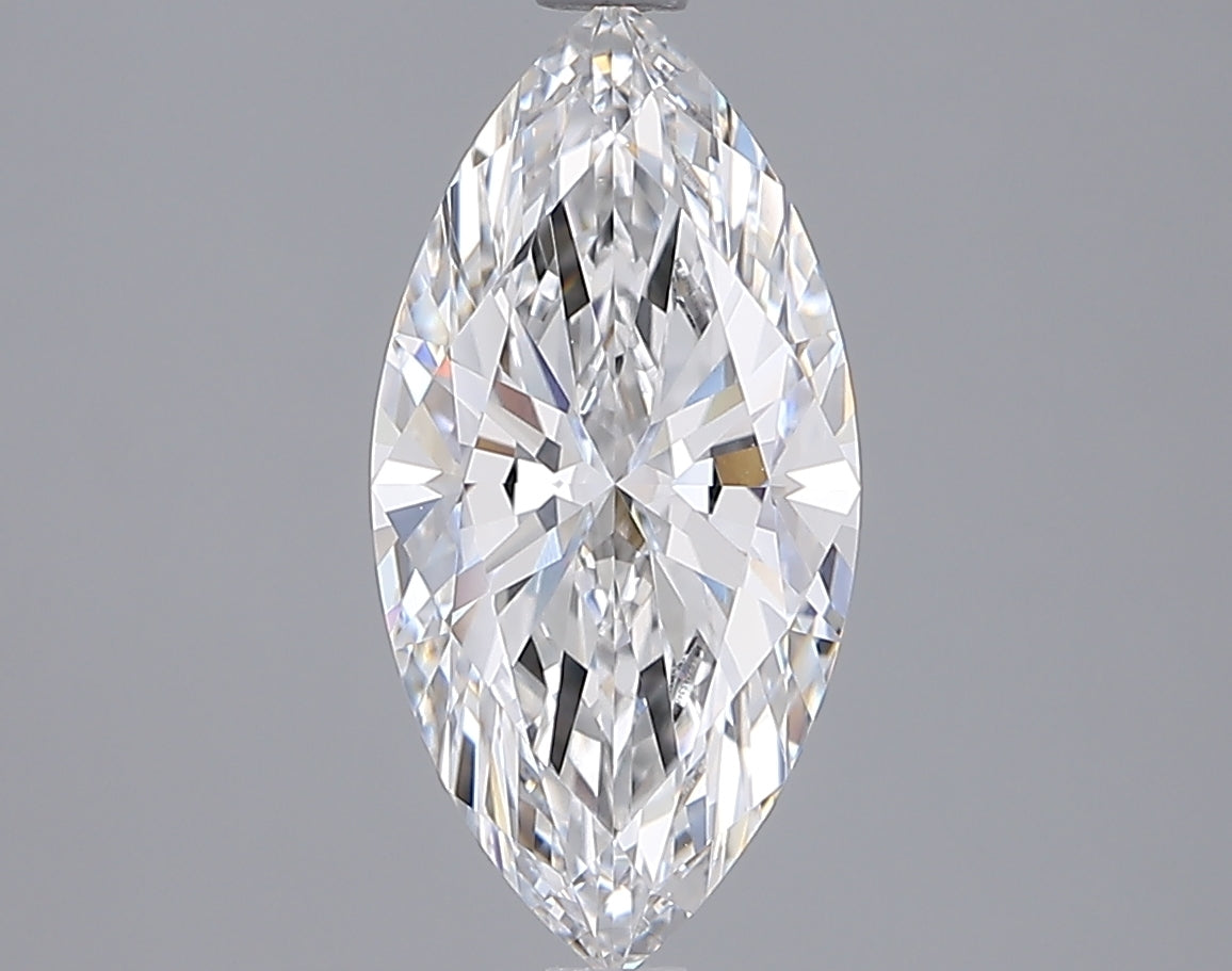 2.04 Carat Marquise Shaped, Ideal Cut, E Color, VVS1 Clarity, IGI Certified Lab Grown Diamond