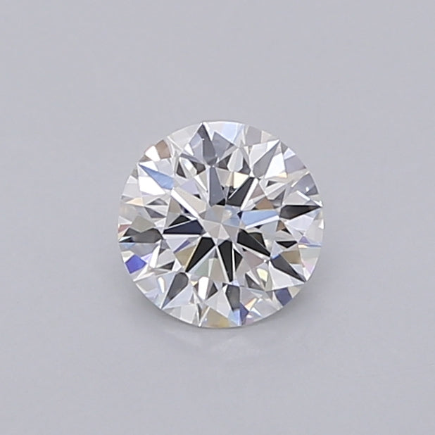 0.51 Carat Round Shaped, Ideal Cut, D Color, VVS2 Clarity, IGI Certified Lab Grown Diamond