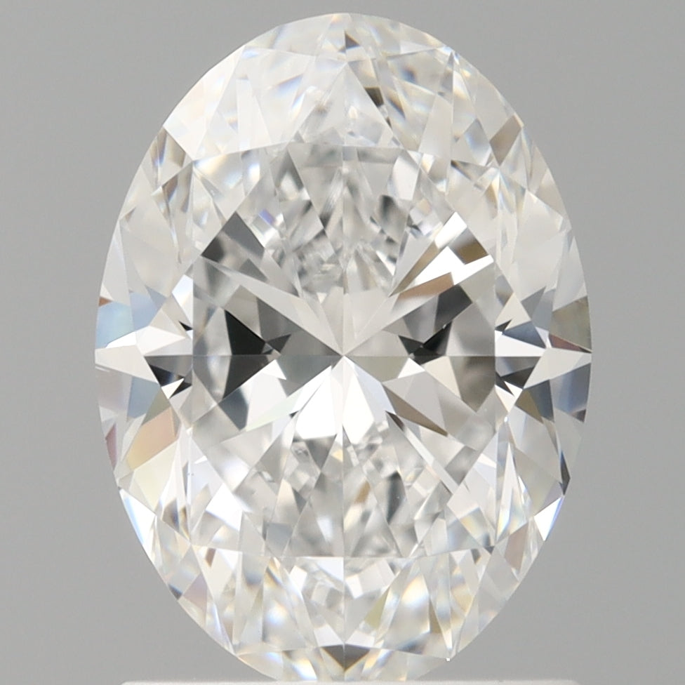 1.51 Carat Oval Shaped, Excellent Cut, D Color, VVS2 Clarity, IGI Certified Lab Grown Diamond