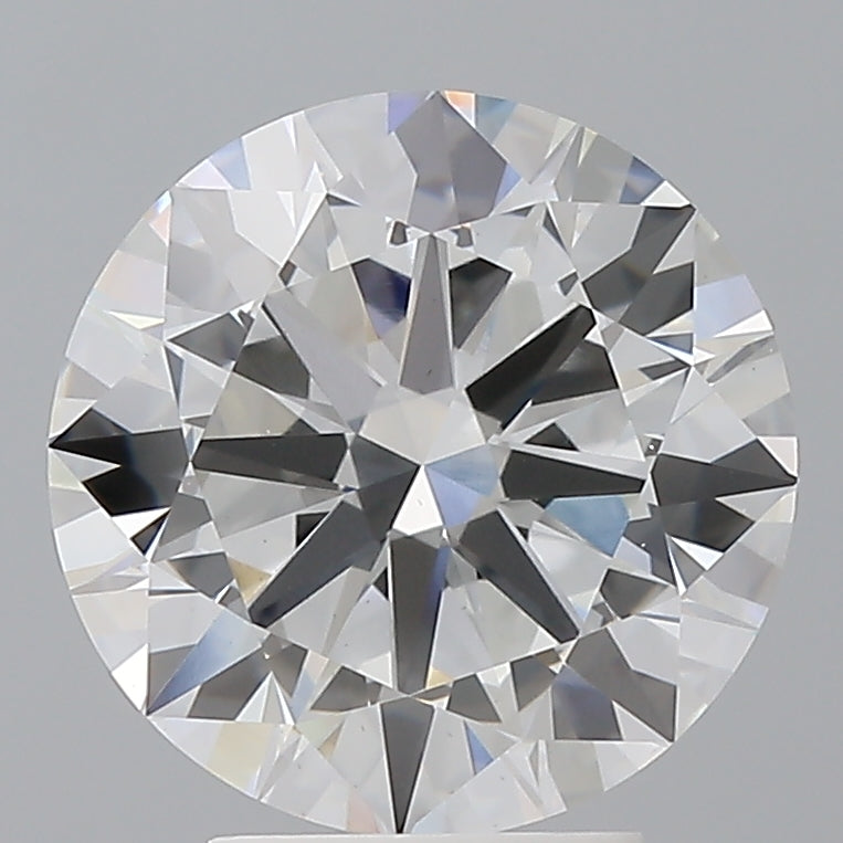 4.03 Carat Round Shaped, Excellent Cut, E Color, VS1 Clarity, IGI Certified Lab Grown Diamond
