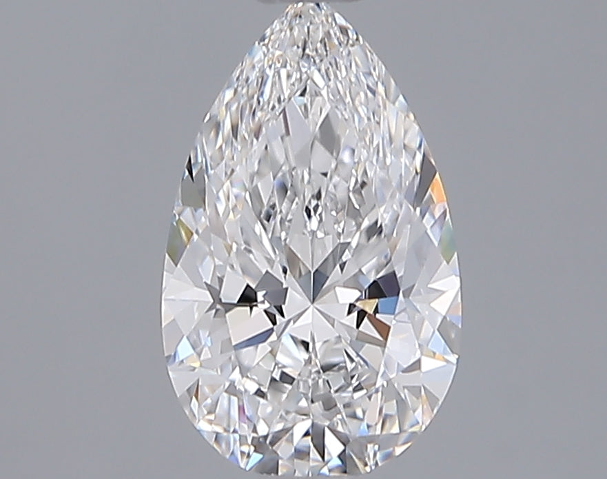 1.54 Carat Pear Shaped, Ideal Cut, E Color, VVS1 Clarity, IGI Certified Lab Grown Diamond