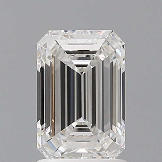1.58 Carat Emerald Shaped, Ideal Cut, E Color, VVS2 Clarity, IGI Certified Lab Grown Diamond