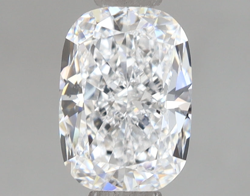 1.04 Carat Cushion Shaped, Ideal Cut, D Color, VS2 Clarity, IGI Certified Lab Grown Diamond