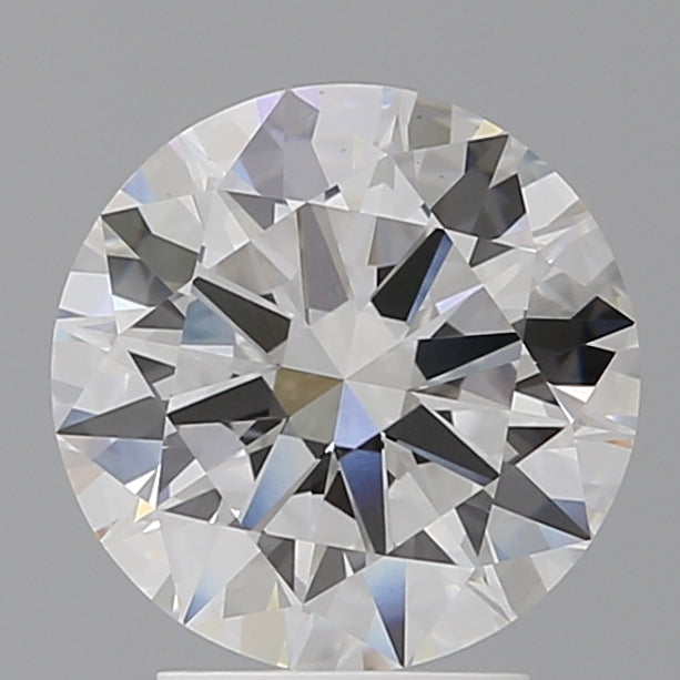 3.10 Carat Round Shaped, Excellent Cut, F Color, VVS2 Clarity, IGI Certified Lab Grown Diamond