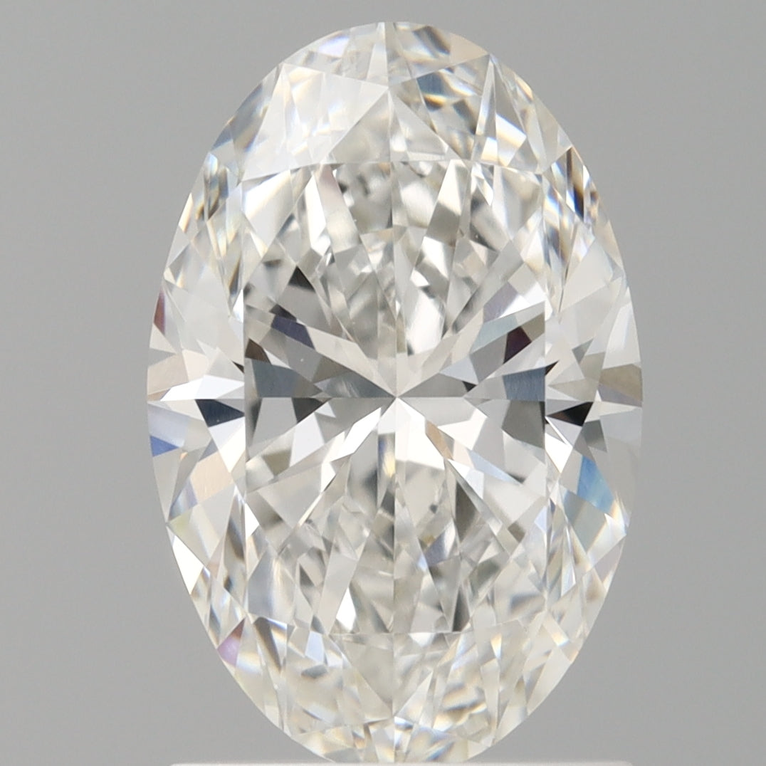 1.55 Carat Oval Shaped, Excellent Cut, E Color, VVS2 Clarity, IGI Certified Lab Grown Diamond