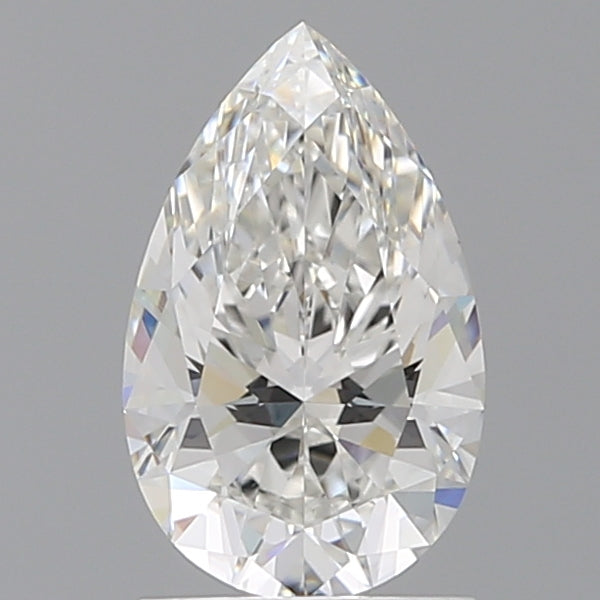1.60 Carat Pear Shaped, Ideal Cut, F Color, VVS2 Clarity, IGI Certified Lab Grown Diamond