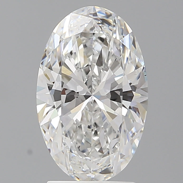 2.58 Carat Oval Shaped, Ideal Cut, E Color, VS1 Clarity, IGI Certified Lab Grown Diamond