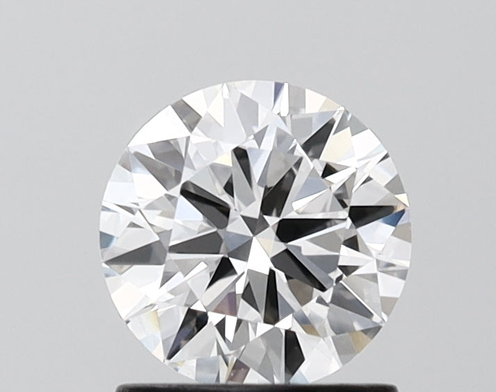 1.01 Carat Round Shaped, Excellent Cut, D Color, VVS2 Clarity, IGI Certified Lab Grown Diamond