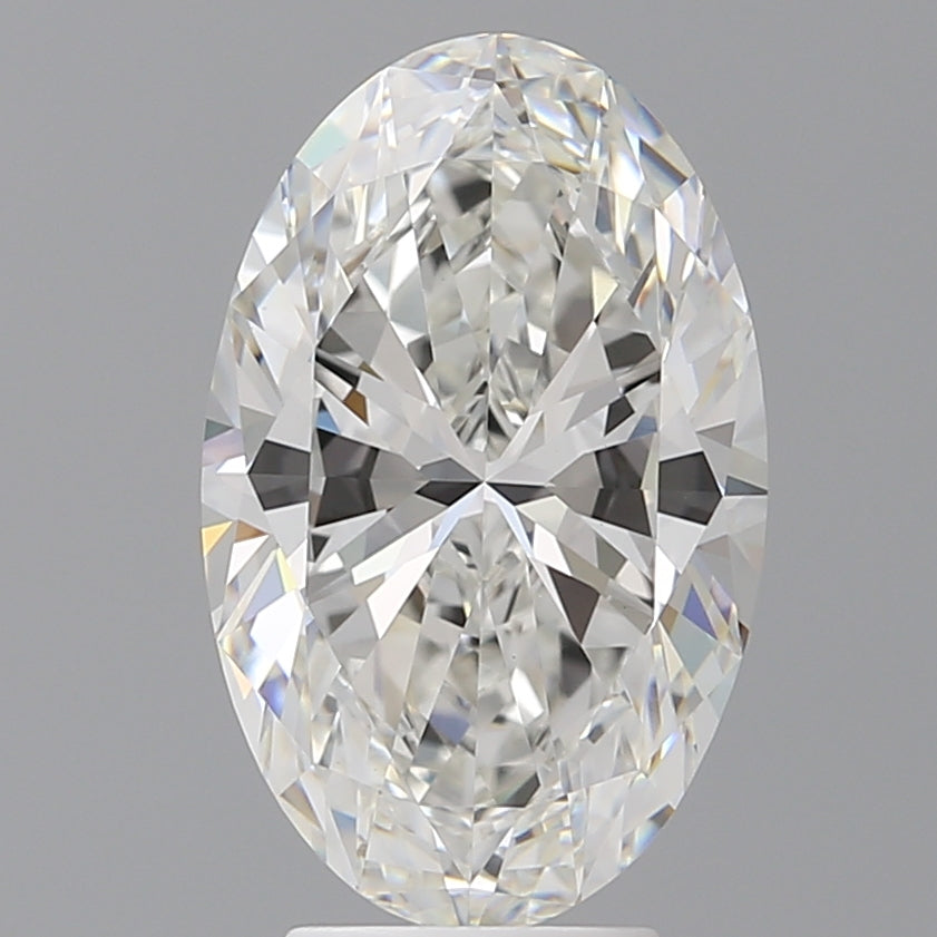 4.54 Carat Oval Shaped, Ideal Cut, F Color, VVS2 Clarity, IGI Certified Lab Grown Diamond