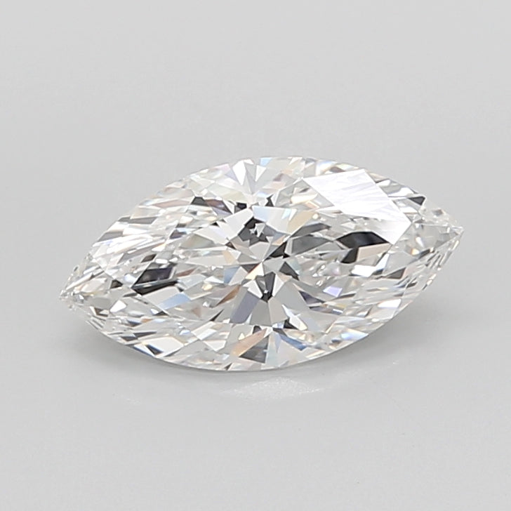 3.04 Carat Marquise Shaped, Ideal Cut, E Color, VVS1 Clarity, IGI Certified Lab Grown Diamond