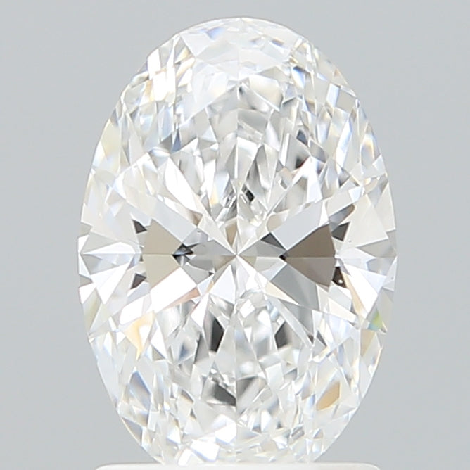 1.51 Carat Oval Shaped, Ideal Cut, D Color, VVS2 Clarity, IGI Certified Lab Grown Diamond