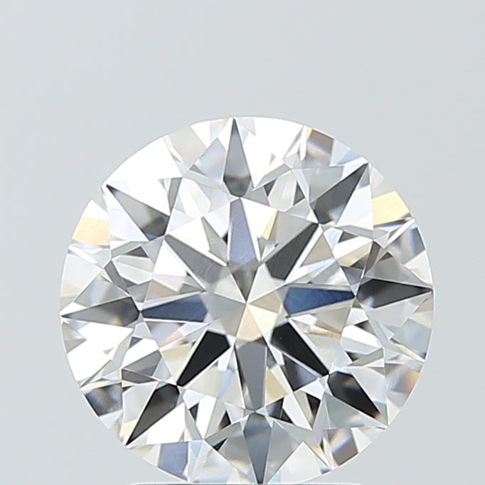 3.10 Carat Round Shaped, Ideal Cut, G Color, VS1 Clarity, IGI Certified Lab Grown Diamond