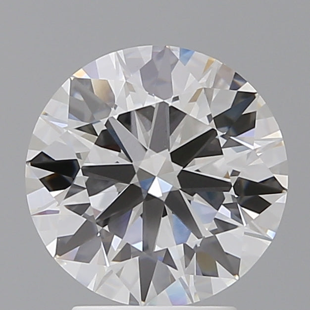 3.09 Carat Round Shaped, Ideal Cut, E Color, VVS2 Clarity, IGI Certified Lab Grown Diamond