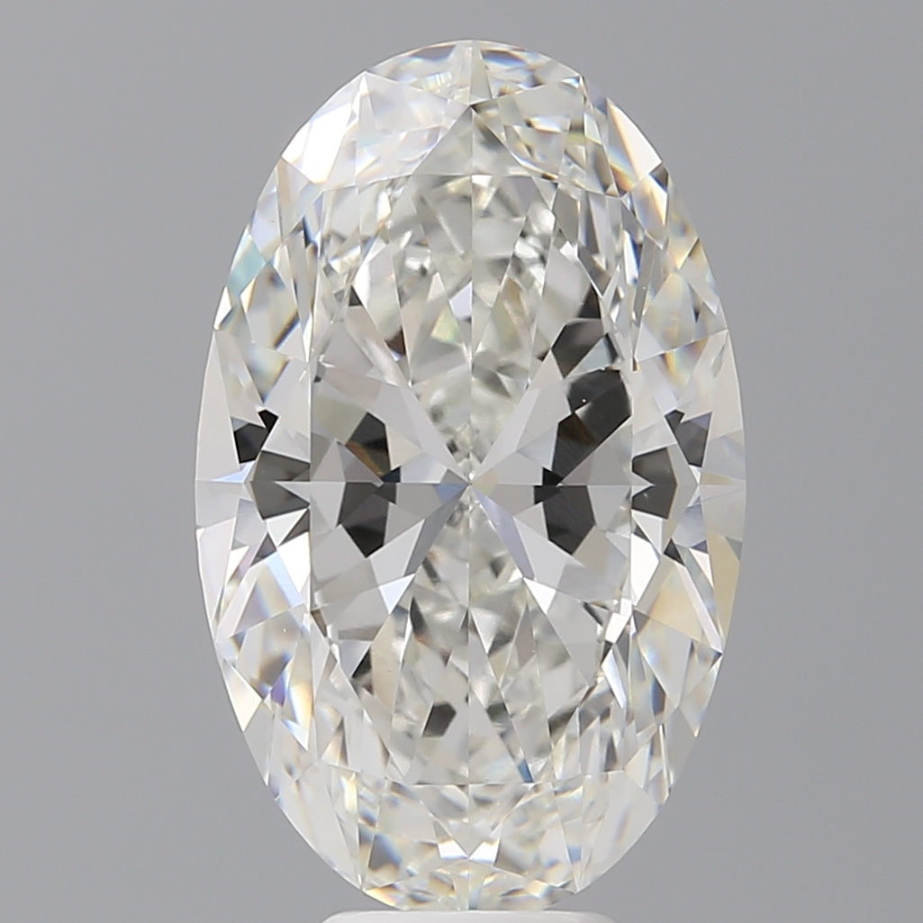 8.03 Carat Oval Shaped, Ideal Cut, F Color, VVS2 Clarity, IGI Certified Lab Grown Diamond