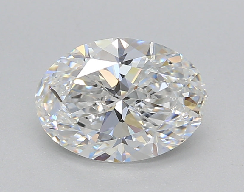 1.50 Carat Oval Shaped, Ideal Cut, E Color, VVS1 Clarity, IGI Certified Lab Grown Diamond