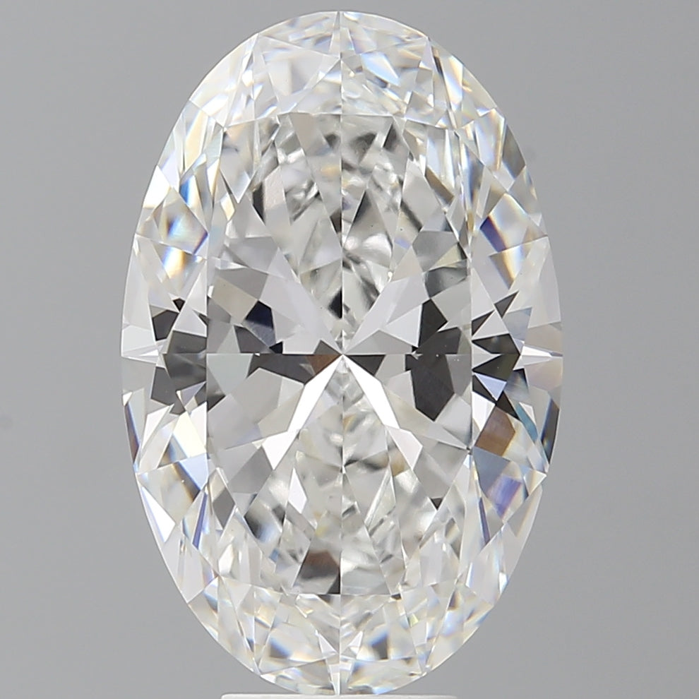 8.09 Carat Oval Shaped, Ideal Cut, E Color, VVS2 Clarity, IGI Certified Lab Grown Diamond