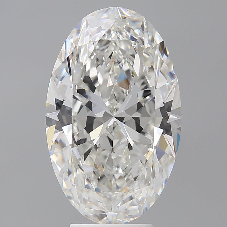6.06 Carat Oval Shaped, Ideal Cut, F Color, VS1 Clarity, IGI Certified Lab Grown Diamond