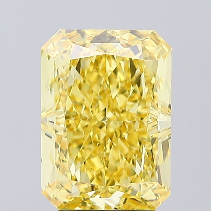 3.10 Carat Radiant Shaped, Ideal Cut, VS1 Clarity, IGI Certified Lab Grown Diamond