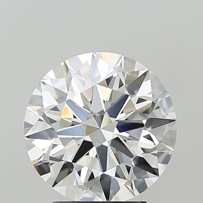 3.10 Carat Round Shaped, Ideal Cut, F Color, VVS2 Clarity, IGI Certified Lab Grown Diamond