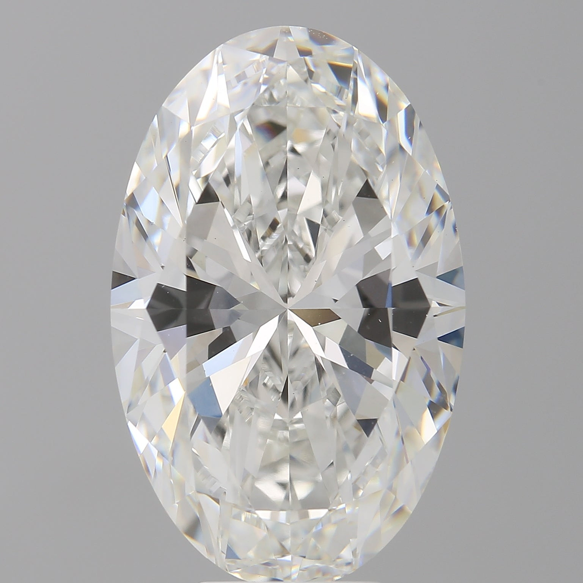 9.02 Carat Oval Shaped, Ideal Cut, F Color, VVS2 Clarity, IGI Certified Lab Grown Diamond