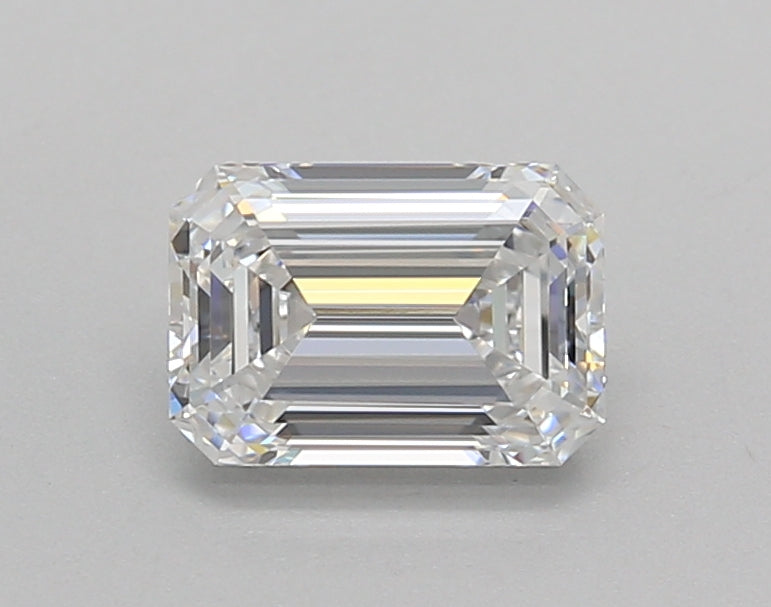 1.02 Carat Emerald Shaped, Very Good Cut, D Color, VVS2 Clarity, IGI Certified Lab Grown Diamond