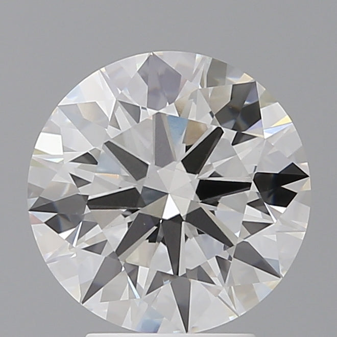 3.55 Carat Round Shaped, Ideal Cut, E Color, VVS2 Clarity, IGI Certified Lab Grown Diamond