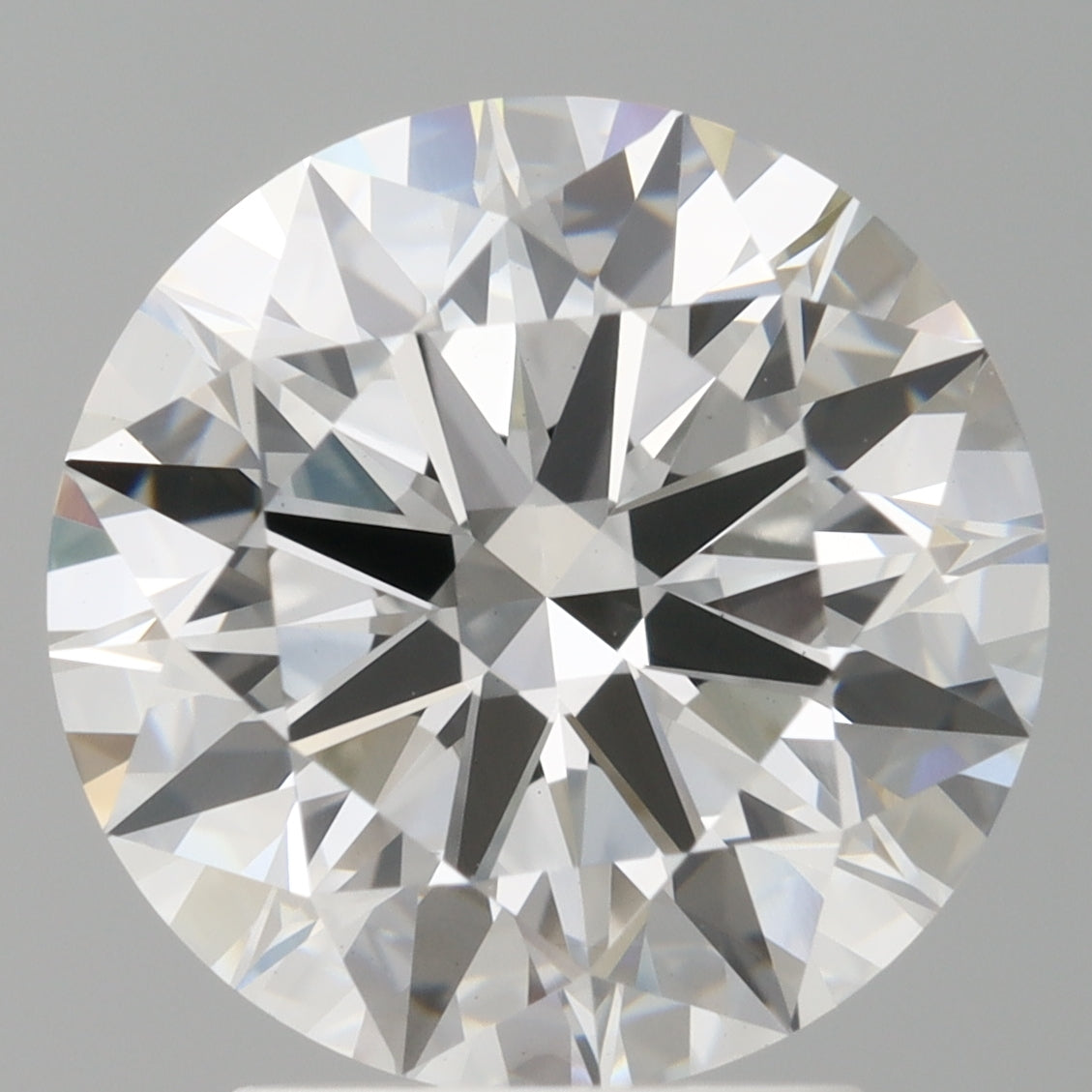 3.10 Carat Round Shaped, Ideal Cut, E Color, VVS2 Clarity, IGI Certified Lab Grown Diamond