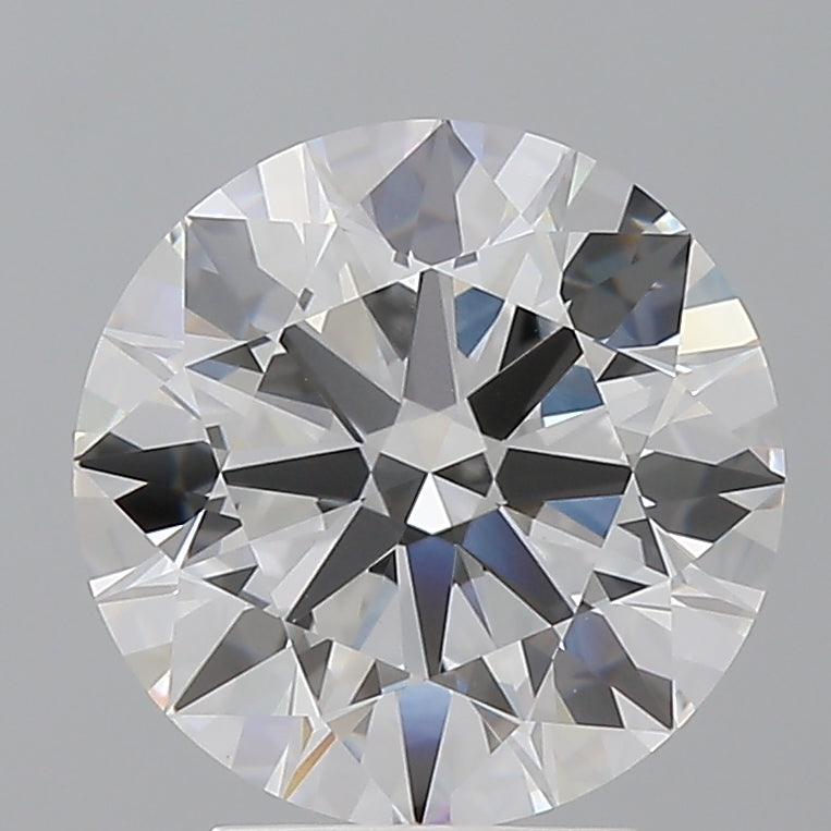 3.59 Carat Round Shaped, Ideal Cut, E Color, VVS2 Clarity, IGI Certified Lab Grown Diamond