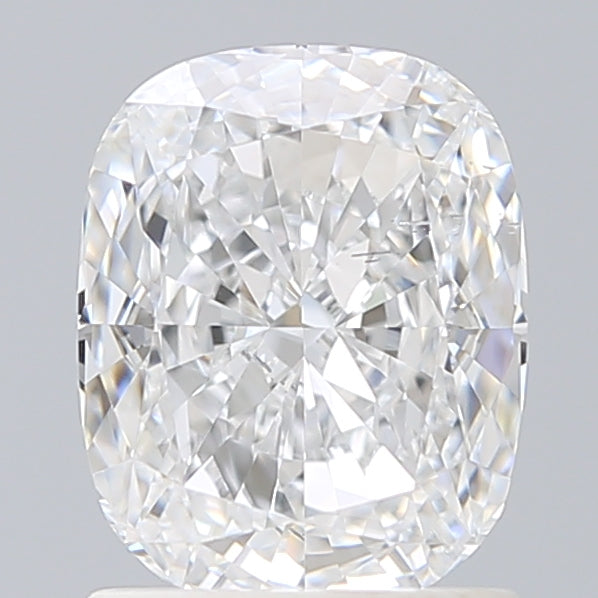 1.61 Carat Cushion Shaped, Ideal Cut, D Color, SI1 Clarity, IGI Certified Lab Grown Diamond