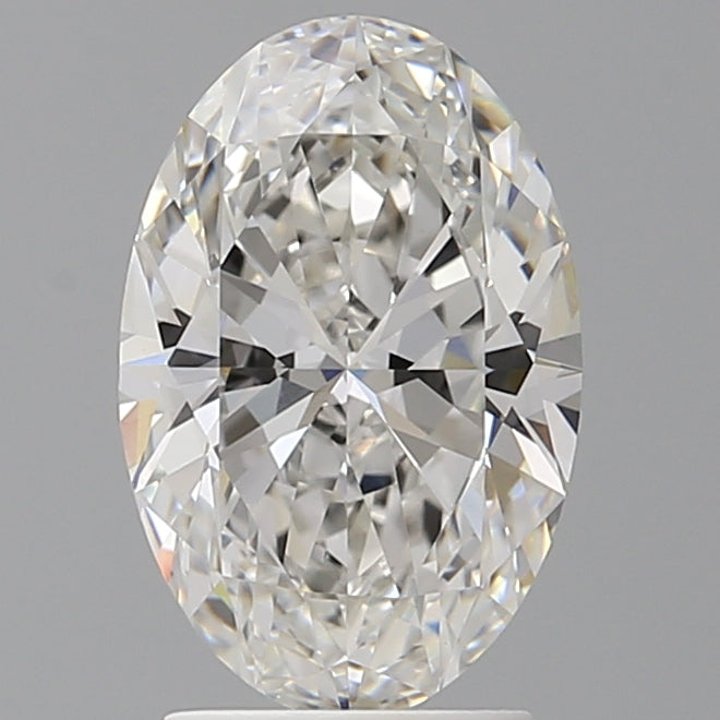 2.55 Carat Oval Shaped, Ideal Cut, F Color, VVS2 Clarity, IGI Certified Lab Grown Diamond