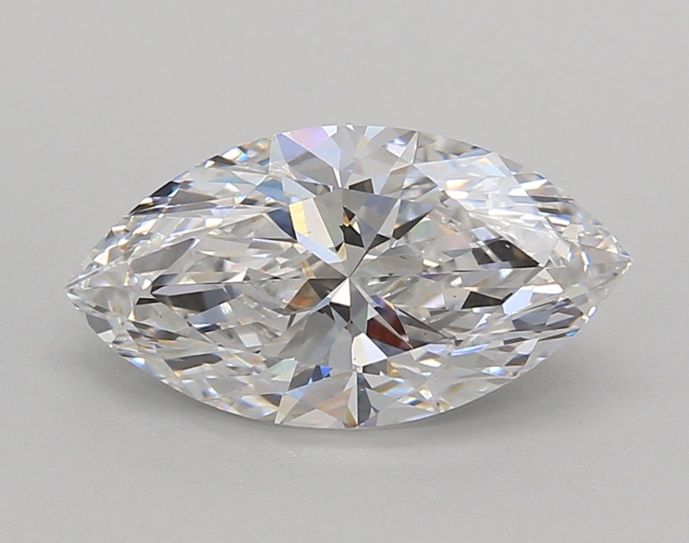 1.50 Carat Marquise Shaped, E Color, VS1 Clarity, IGI Certified Lab Grown Diamond