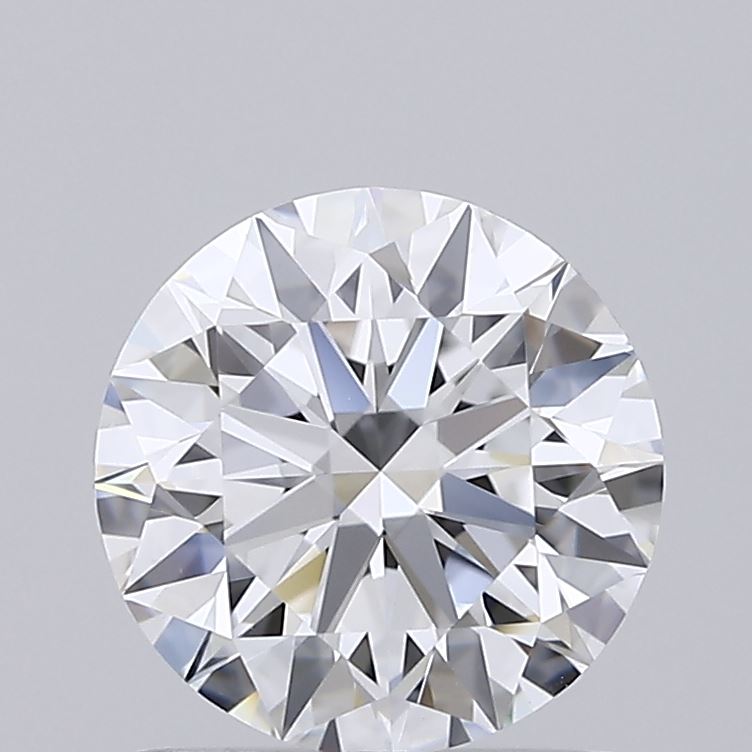 1.20 Carat Round Shaped, Ideal Cut, D Color, VVS2 Clarity, IGI Certified Lab Grown Diamond