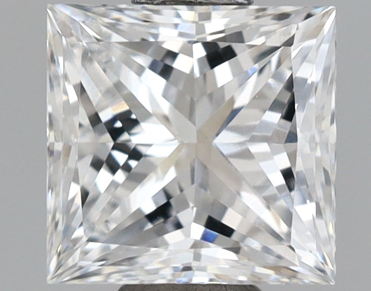 1.52 Carat Princess Shaped, Very Good Cut, E Color, VVS1 Clarity, IGI Certified Lab Grown Diamond