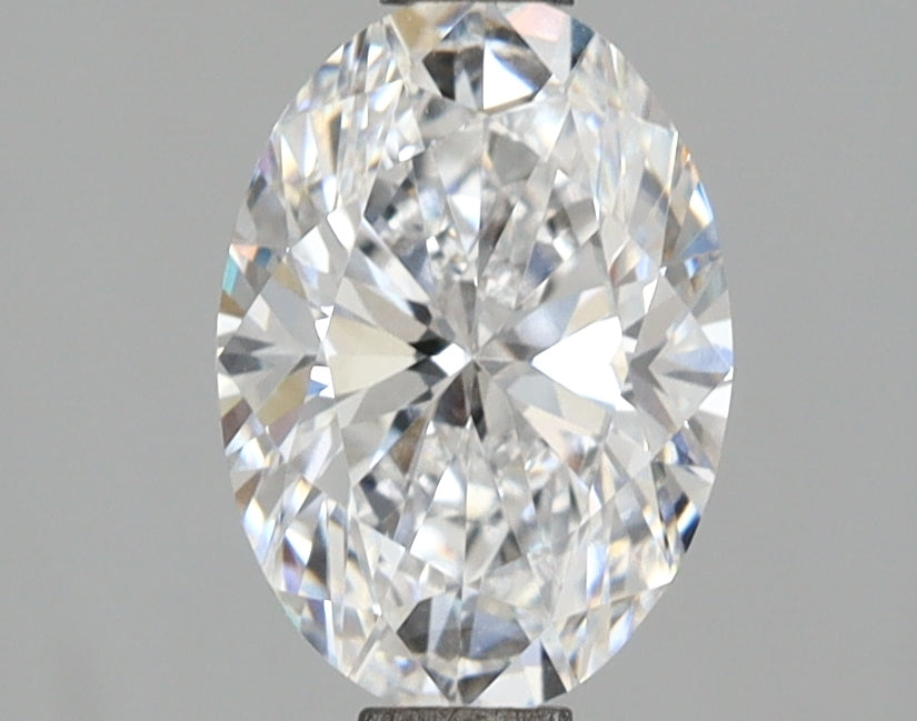 1.06 Carat Oval Shaped, Excellent Cut, D Color, VS1 Clarity, IGI Certified Lab Grown Diamond