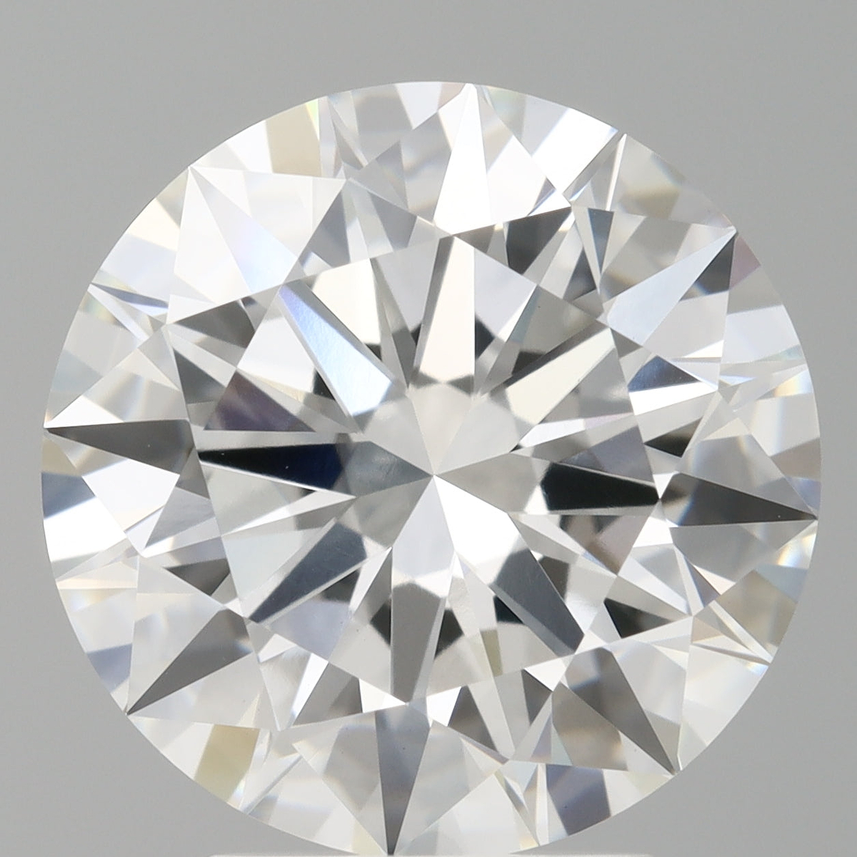 4.10 Carat Round Shaped, Ideal Cut, E Color, VVS2 Clarity, IGI Certified Lab Grown Diamond