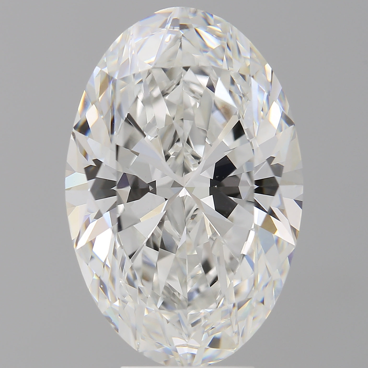 7.09 Carat Oval Shaped, Ideal Cut, E Color, VVS2 Clarity, IGI Certified Lab Grown Diamond