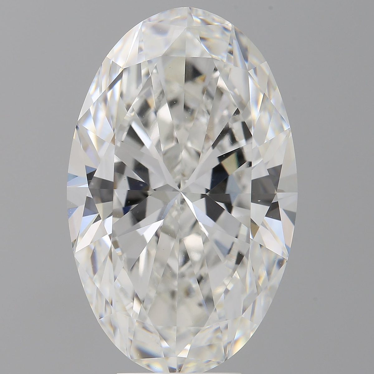 8.08 Carat Oval Shaped, Ideal Cut, F Color, VVS2 Clarity, IGI Certified Lab Grown Diamond
