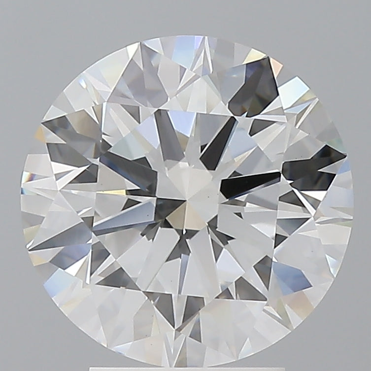 4.04 Carat Round Shaped, Ideal Cut, F Color, VS1 Clarity, IGI Certified Lab Grown Diamond