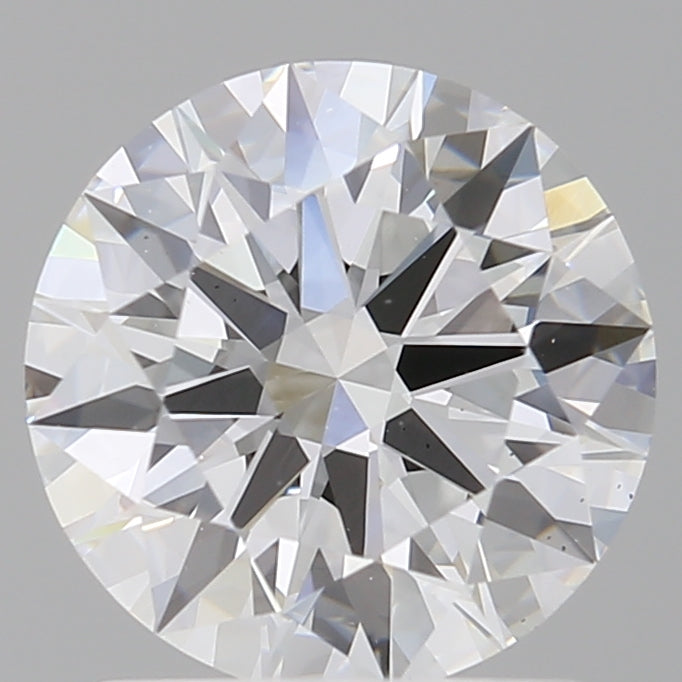 1.57 Carat Round Shaped, Ideal Cut, D Color, VS2 Clarity, IGI Certified Lab Grown Diamond